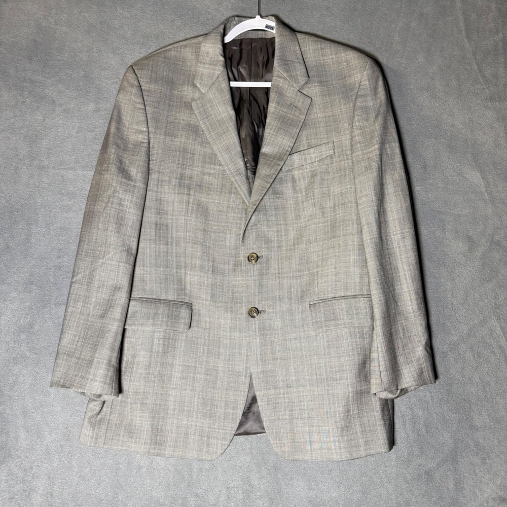 Lauren Ralph Lauren Mens 42R Gray Glen Plaid Two Button Blazer Sport Coat Canada